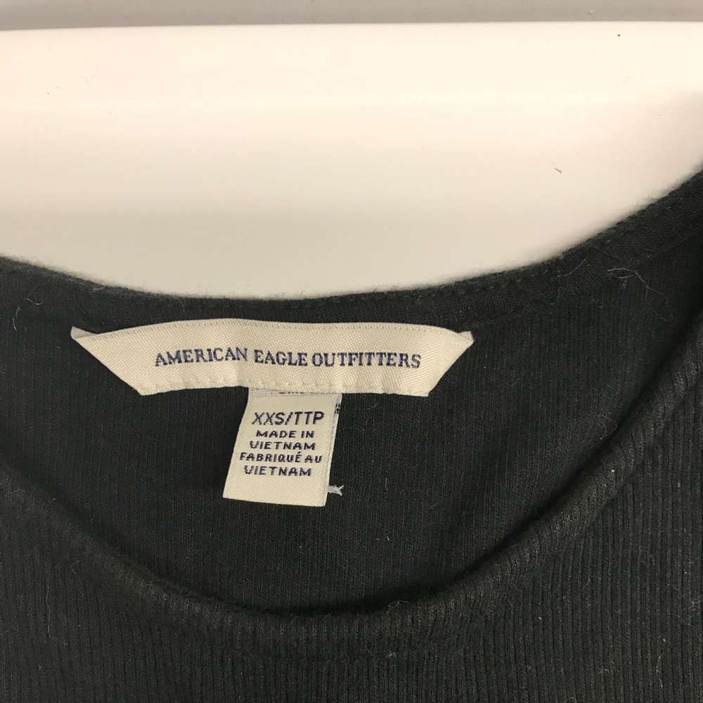 💚AEO ribbed cropped top - Picture 2 of 3